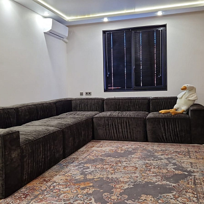 Купили модули дивана отдельно: отзыв о сборке дивана. 5 звезд.